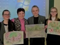 II gimn. klasės gimnazistės – tarptautinės konferencijos dalyvės