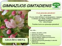 13-asis gimnazijos gimtadienis!