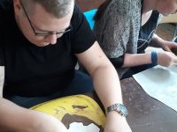 Integruota lietuvių literatūros ir technologijų pamoka