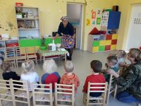 Bendradarbiavimas  su  darželiu ,,Puriena“