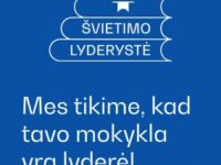 Gruzdžių gimnazija-mokyklos lyderės rinkimų laimėtoja