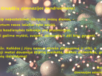 Kalėdinis sveikinimas