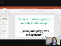 Mokinių gamtos mokslų konferencija 2021