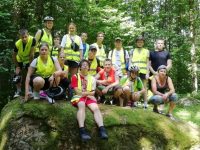 Vaikų vasaros stovyklą „500 km judumo“