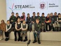 Pradinių klasių mokinių išvyka į Vilniaus universiteto Šiaulių akademijos STEAM centrą