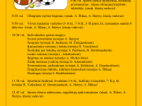 Sporto diena Birželio 20 d.