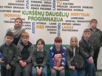 Pradinukai–aktyvūs konkursų, olimpiadų dalyviai