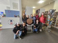 5 klasės mokinių išvyka į Šiaulių miesto P. Višinskio bibliotekoje įsikūrusią Amerikos skaityklą