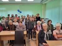 Trečiokų ir Šiaulių r. Trečiojo  amžiaus universiteto studentų dailyraščio pamoka