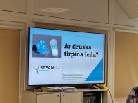 Trečiokų išvyka į STEAM centrą