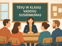 Tėvų ir klasių vadovų susirinkimai