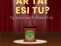 Skelbiame kandidatų į gimnazijos mokinių prezidentus registracijos  pradžią!