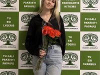 Išrinkta nauja gimnazijos mokinių prezidentė