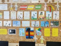 Sausio 13-oji mokinių piešiniuose