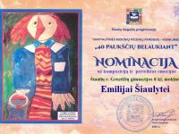 Tarptautinė mokinių piešinių paroda-konkursas „40 paukščių belaukiant“ 